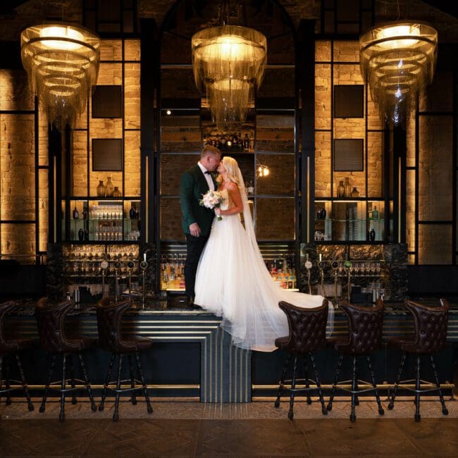 manor house lindley bar wedding photo