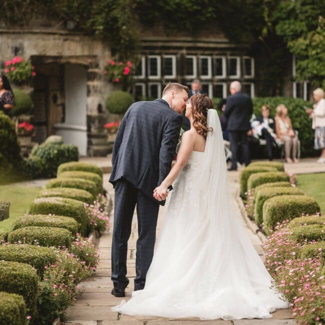 bride groom wedding holdsworth house